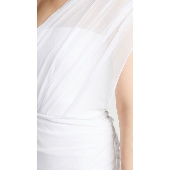 Brand New Cushnie silk draped overlay Mini Dress - Picture 6 of 16